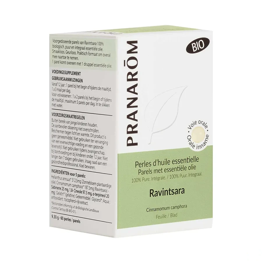 Pranarom Perles d'Huile Essentielle Ravintsara