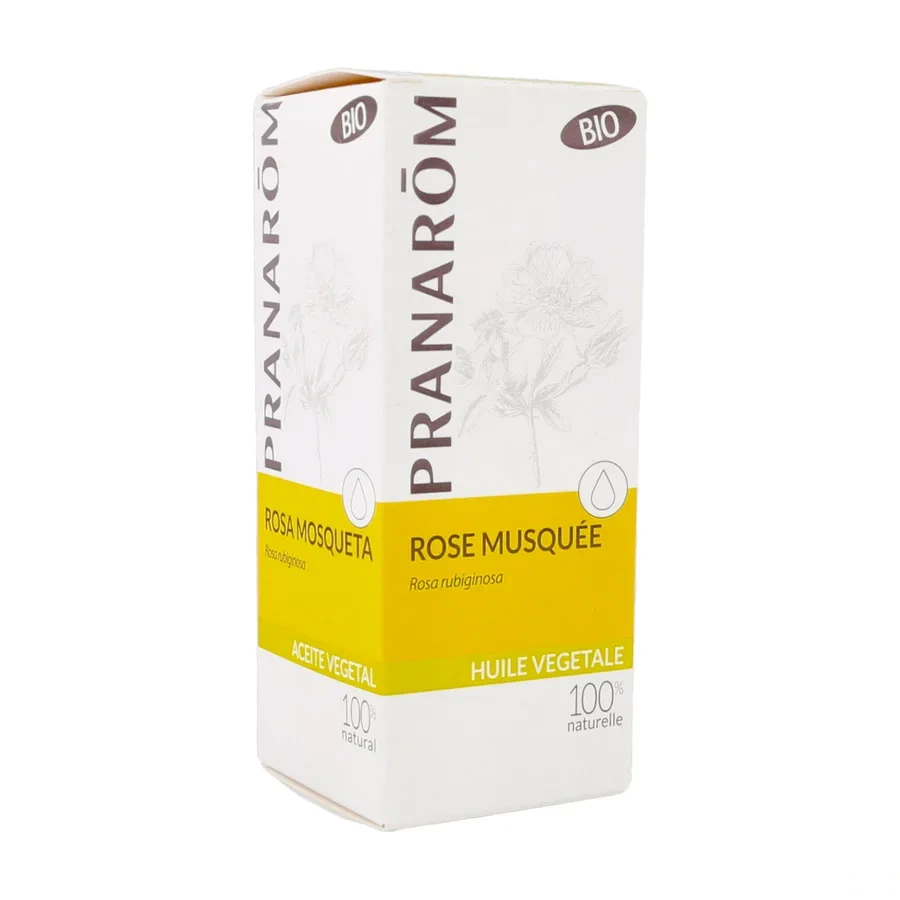 Pranarom Huile Végétale Rose Musquée Bio