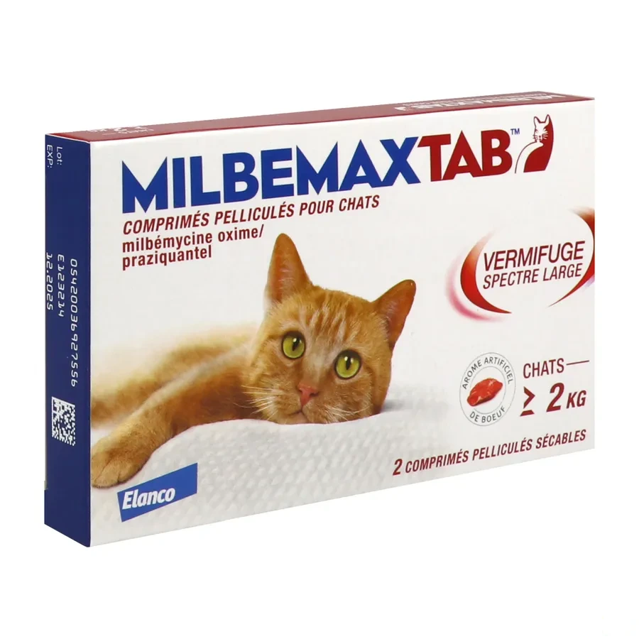 Milbemax Tab Vermifuge Chat