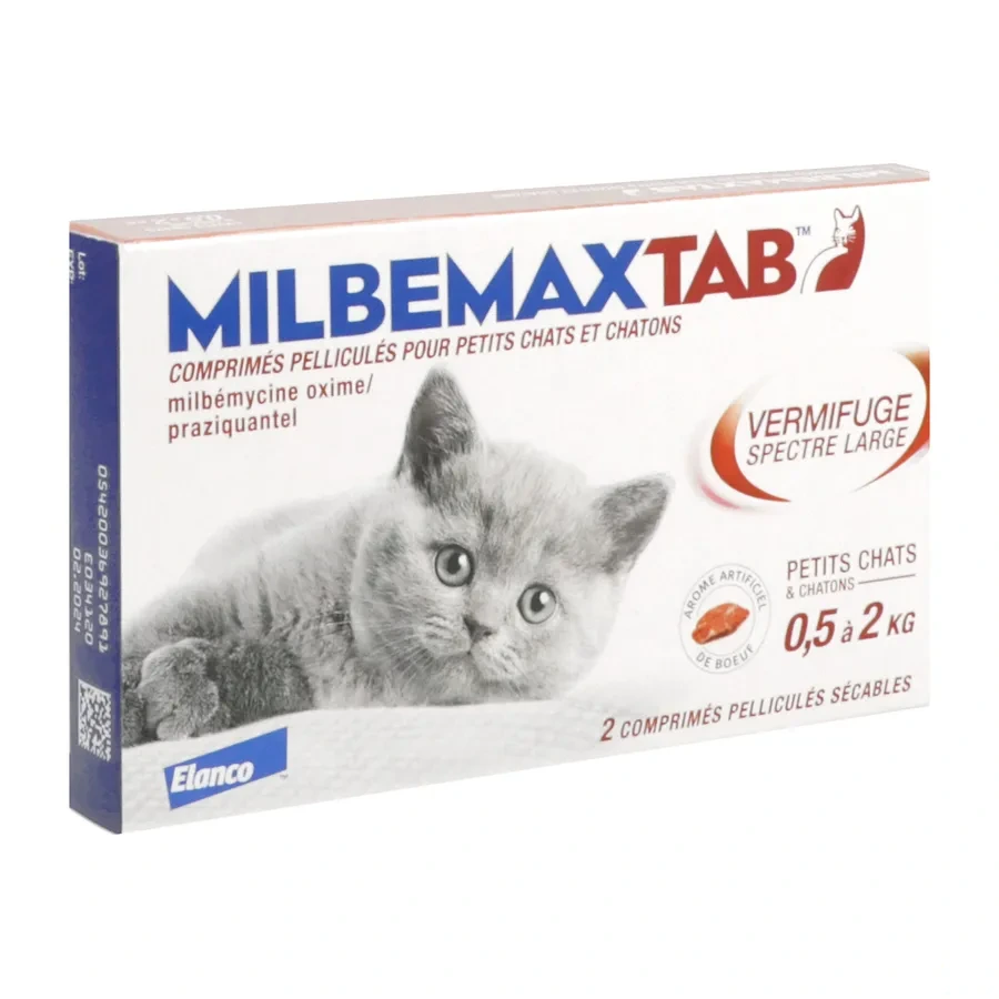 Milbemax Tab Vermifuge Chat