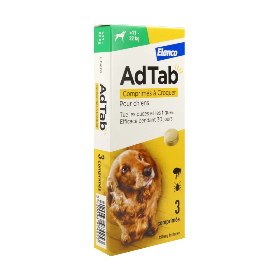 AdTab Anti Puces Chien