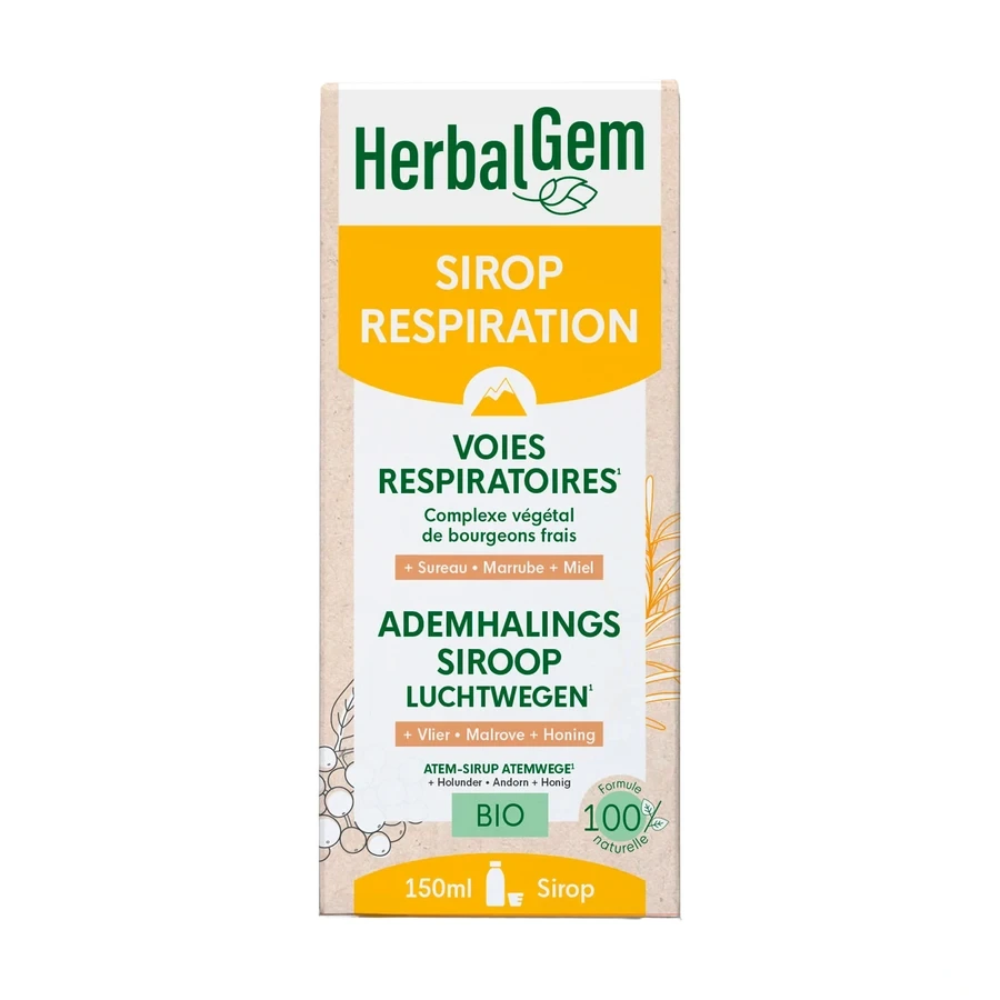 Herbalgem Sirop Respiration Bronches Bio