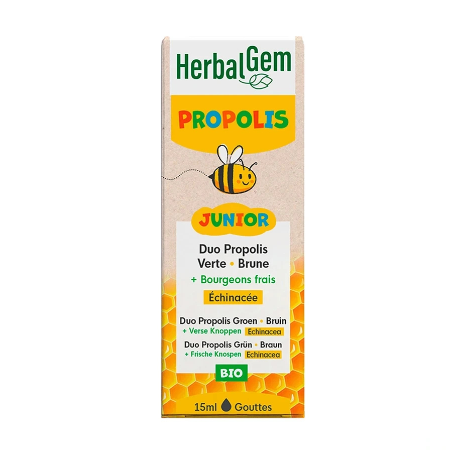 Herbalgem Propolis Junior Gouttes Bio