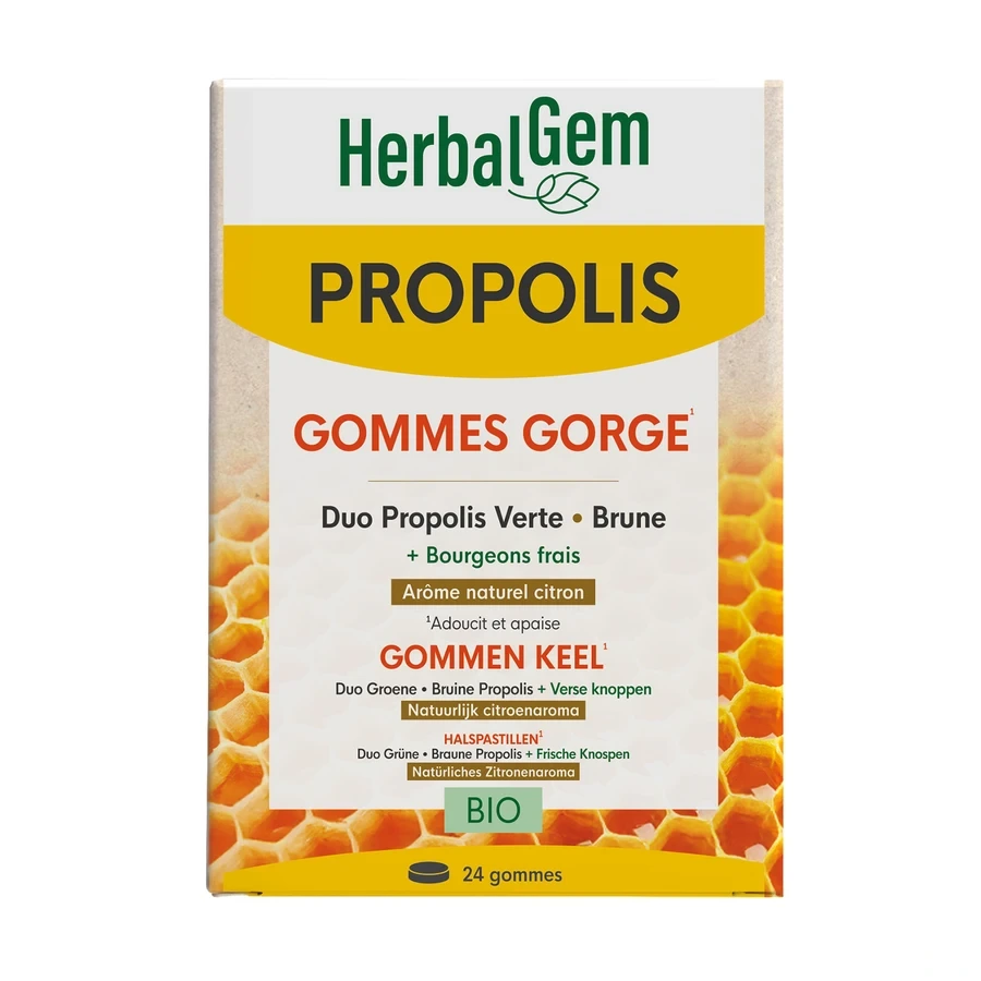Herbalgem Propolis Large Spectre Gommes Bio