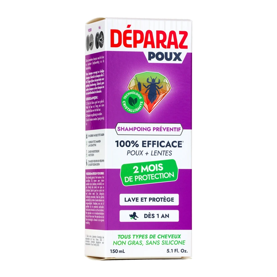 Déparaz Poux Protex Shampoing Préventif