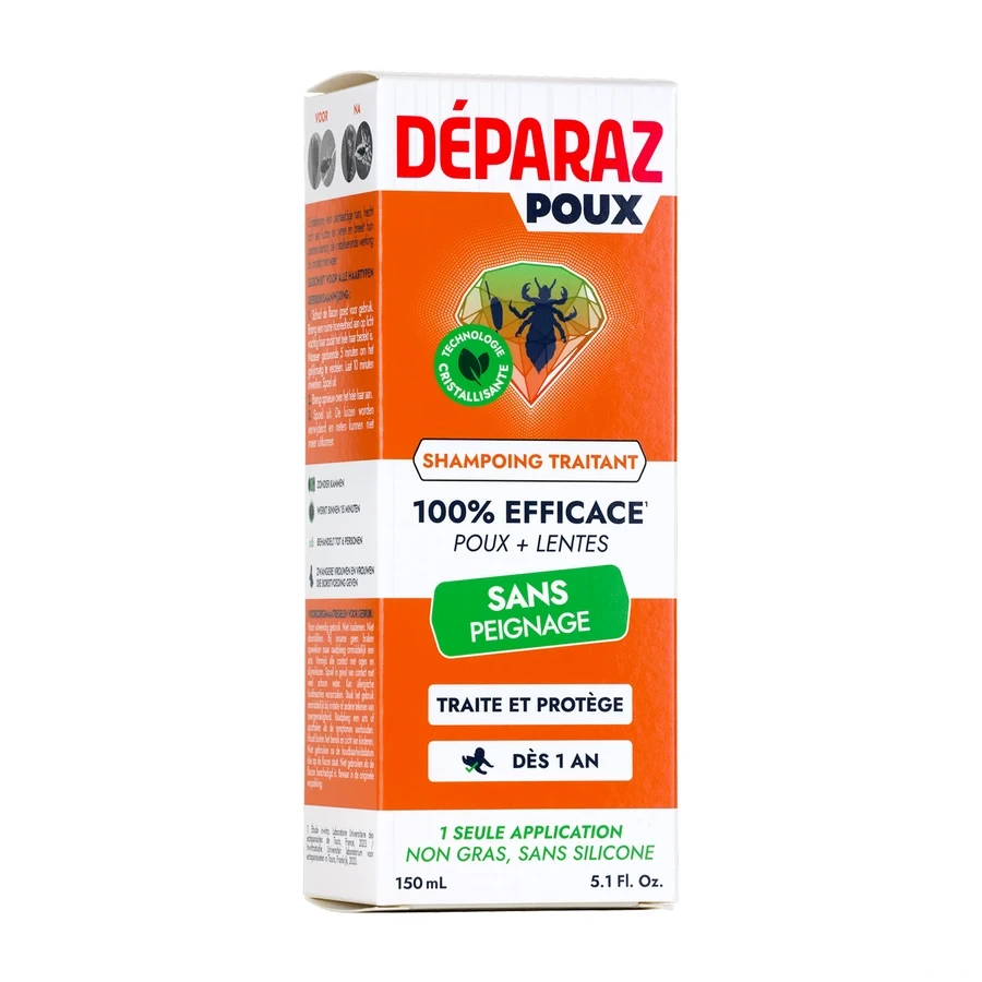 Déparaz Poux Xpulse Shampoing Traitant