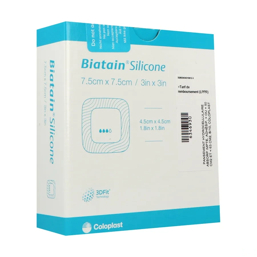Biatain Silicone Pansement Hydrocellulaire