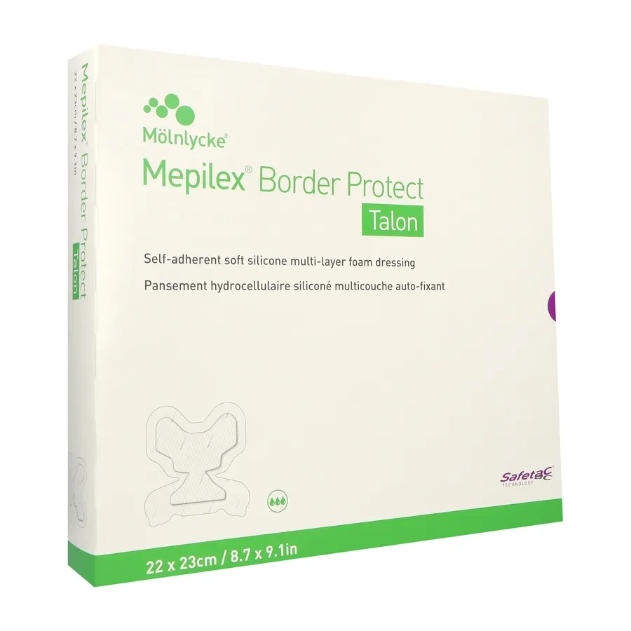 Mepilex Border Protect Talon Pansement Hydrocellulaire