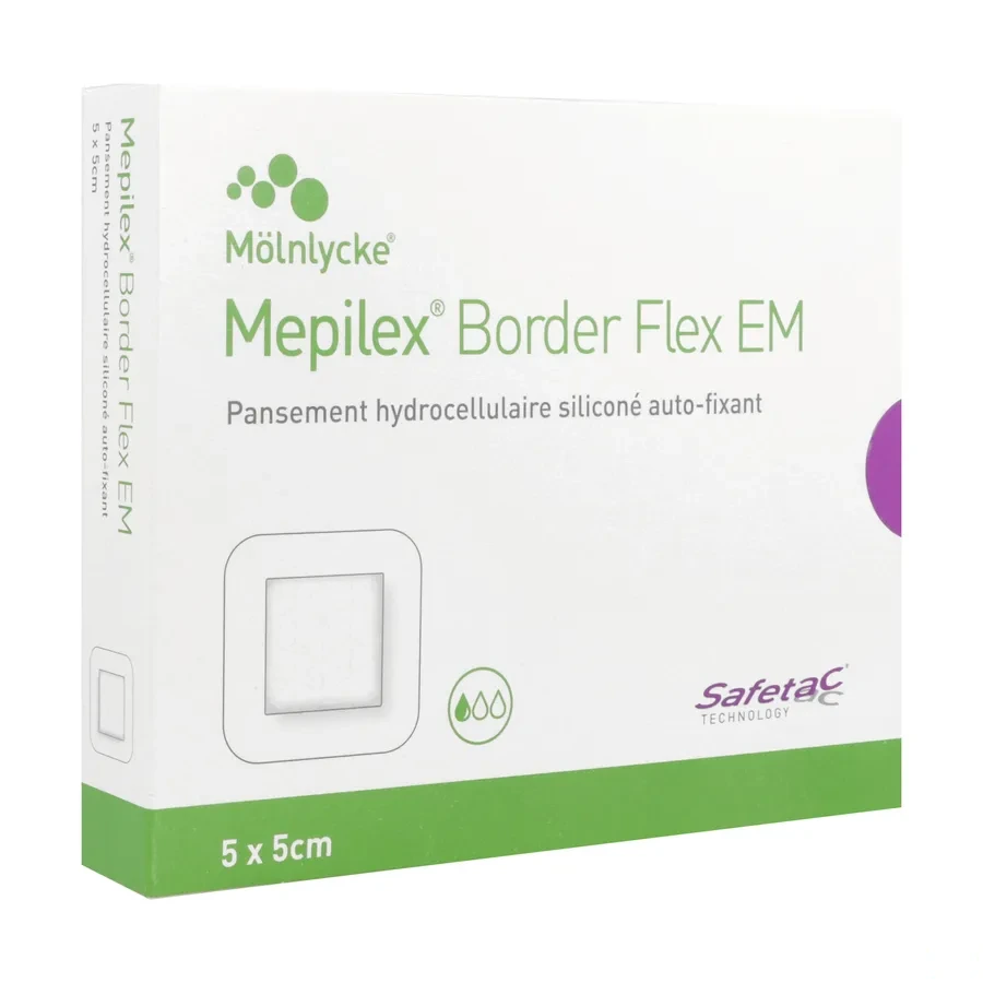 Mepilex Border Flex EM Pansement hydrocellulaire
