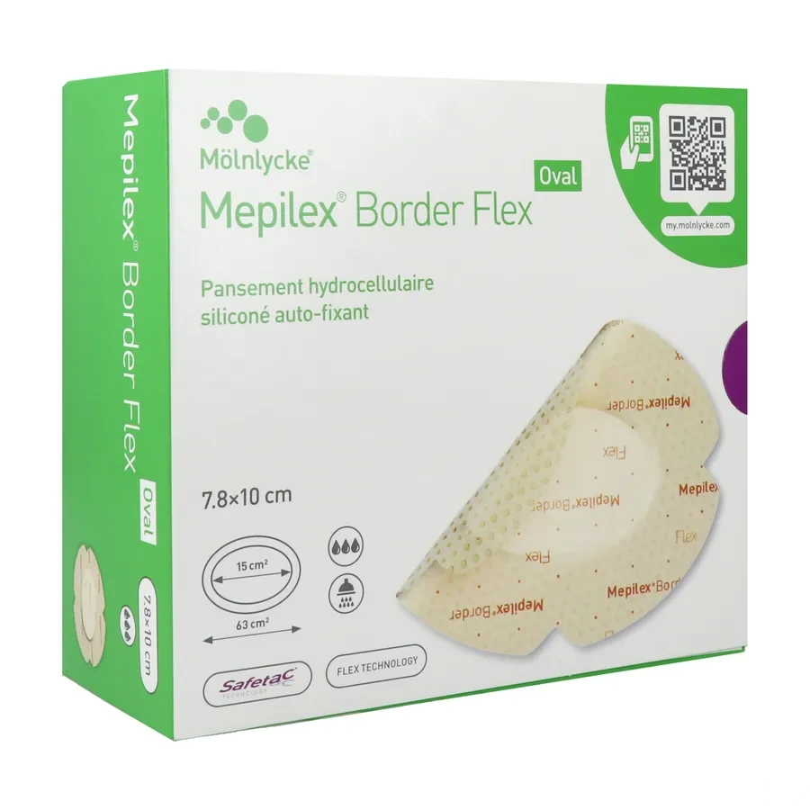 Mepilex Border Flex Pansement Hydrocellulaire