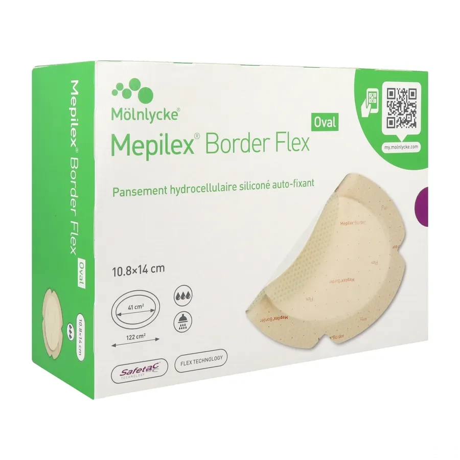 Mepilex Border Flex Pansement Hydrocellulaire