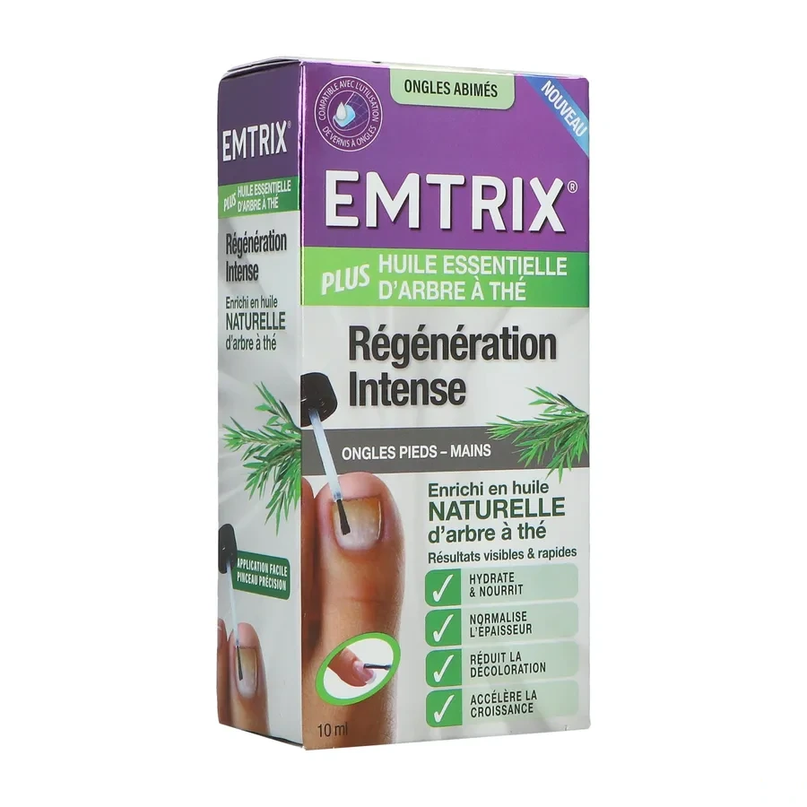 Emtrix Ongles Abimés Traitement Régénérant Intense