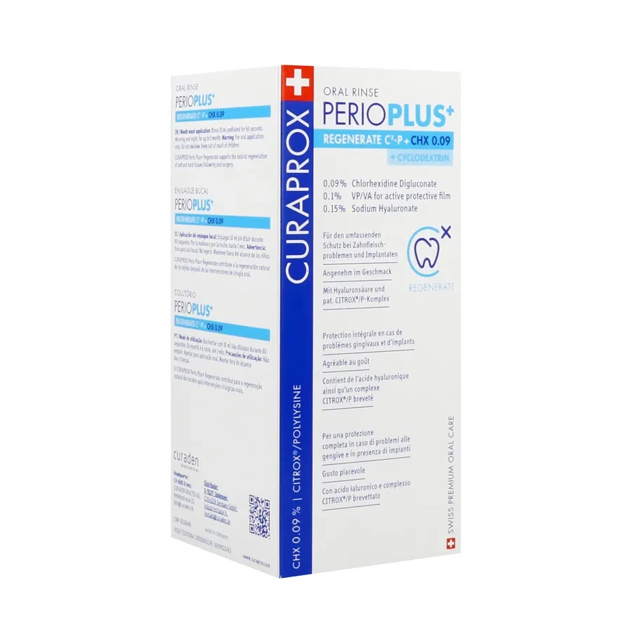 Curaprox Perio Plus+ Regenerate Bain de Bouche
