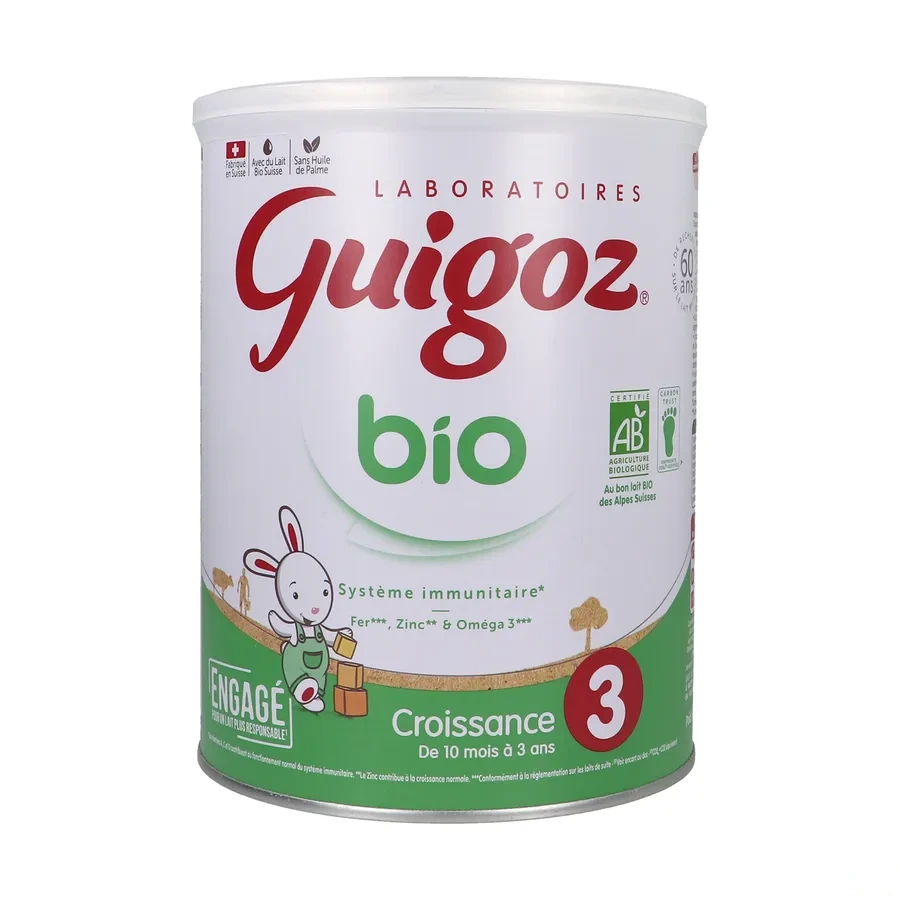 Guigoz Bio Croissance Lait 3eme âge