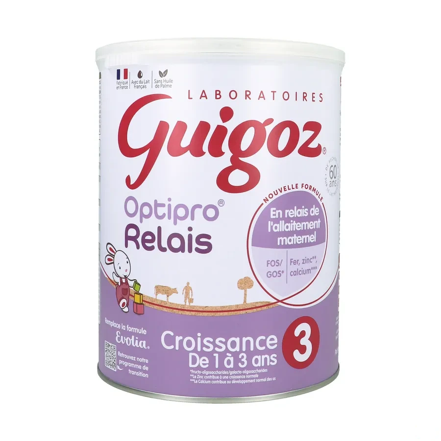 Guigoz Optipro Relais Croissance Lait 3ème âge