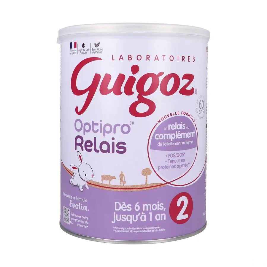 Guigoz Optipro Relais Lait 2ème âge