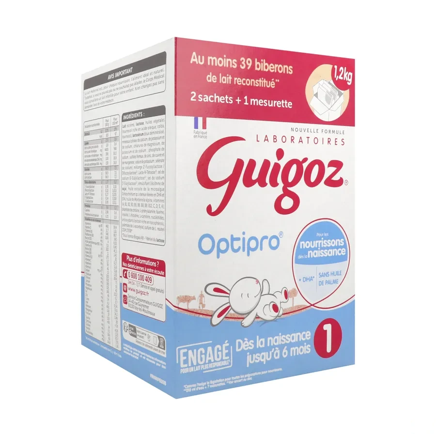 Guigoz Optipro Lait 1er âge