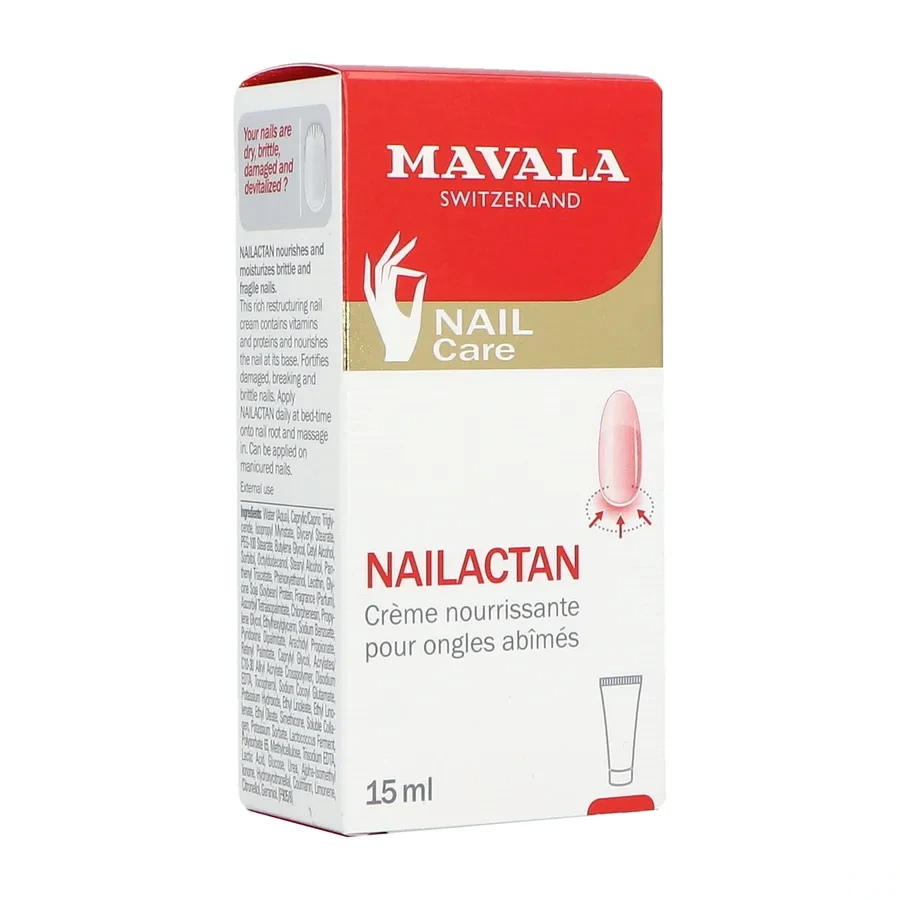 Mavala Nailactan Crème Nourrissante Ongles Abîmés