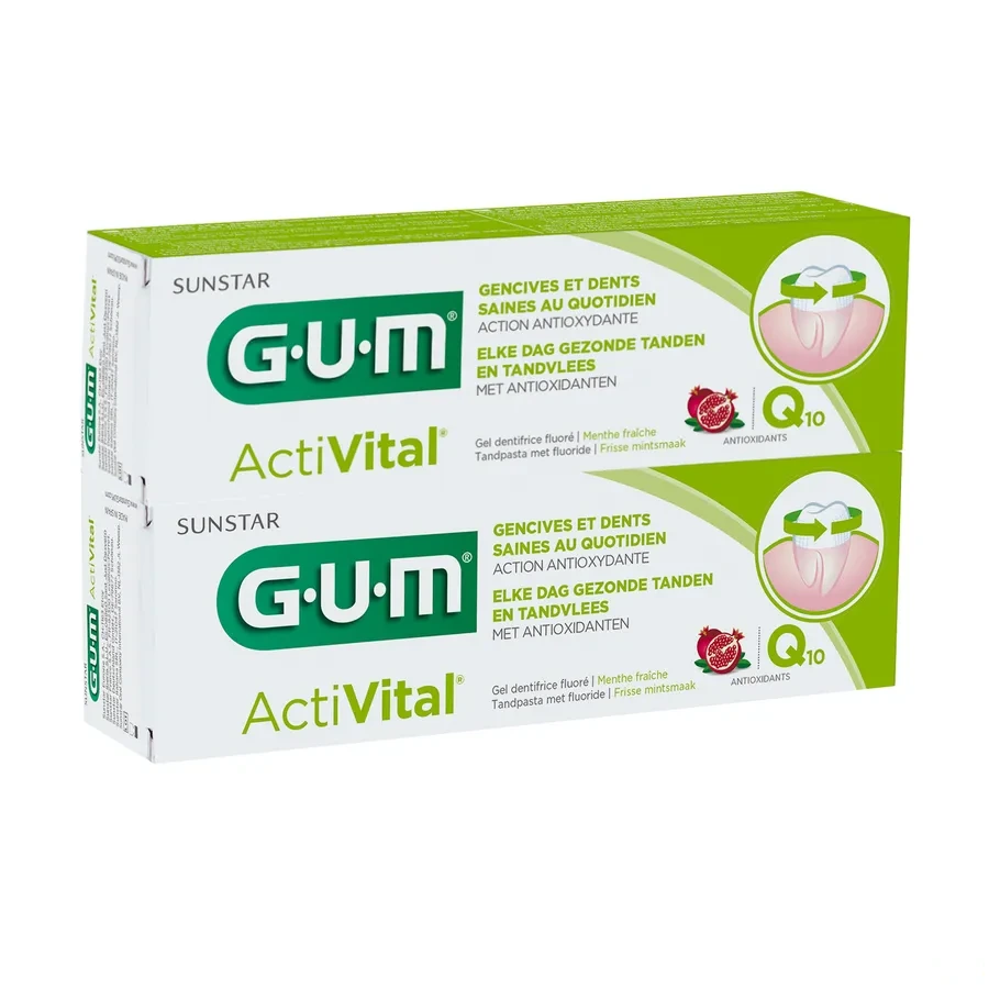 Gum Activital Gel dentifrice 75ml