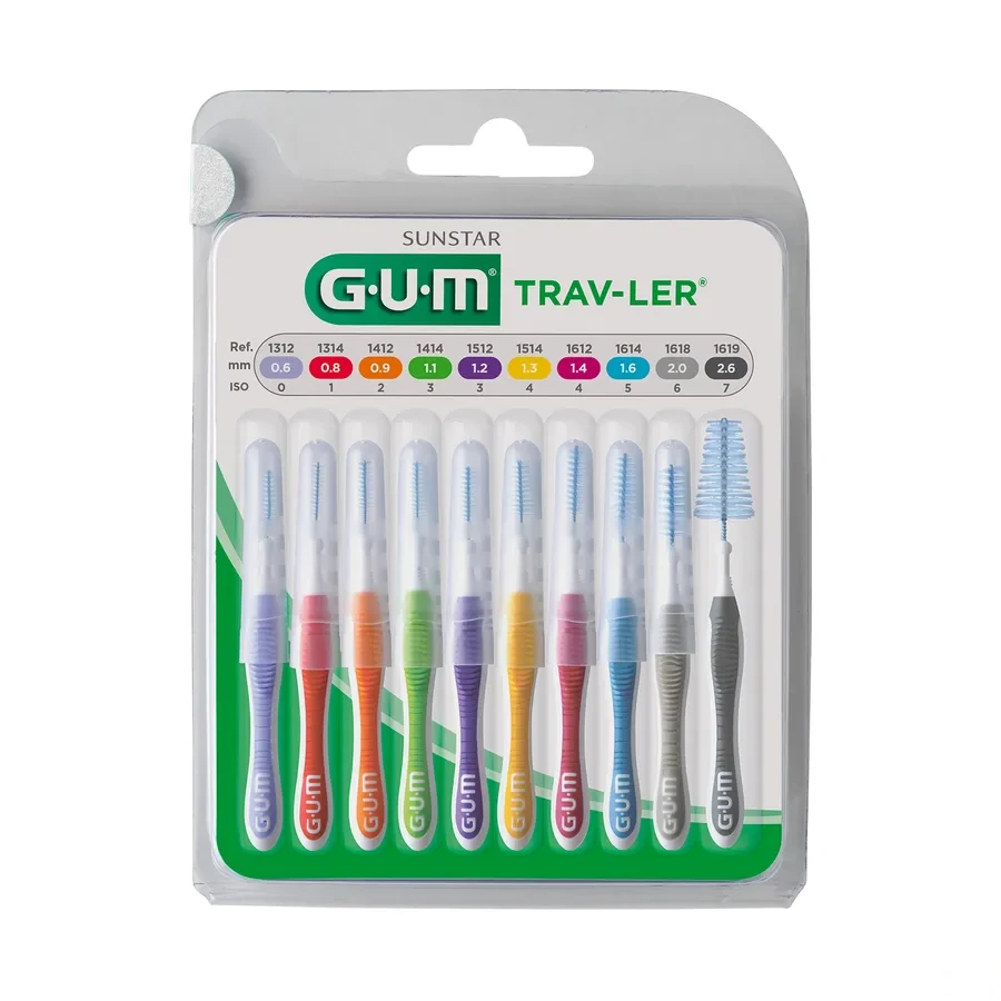 Trav-Ler Multipack 9 brossettes interdentaires Gum