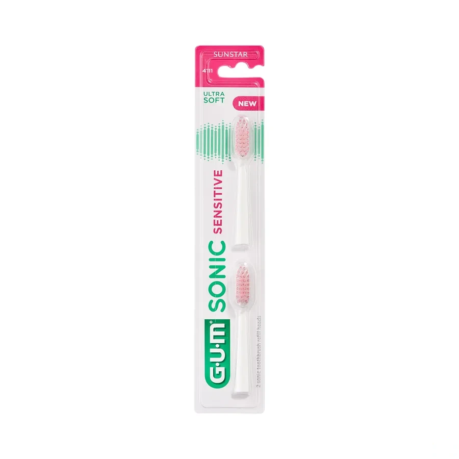 Gum Sonic Sensitive Têtes de rechange Ultra-Soft