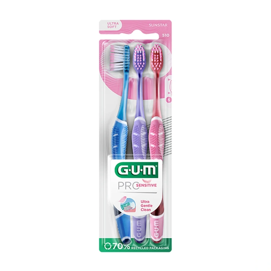 Gum Pro Sensitive Brosse à dents manuelle