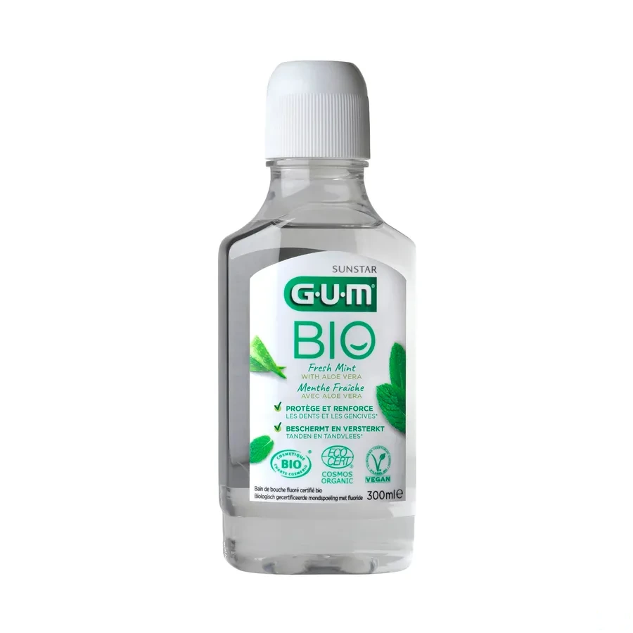 Gum Bio Bain de Bouche Menthe Fraîche
