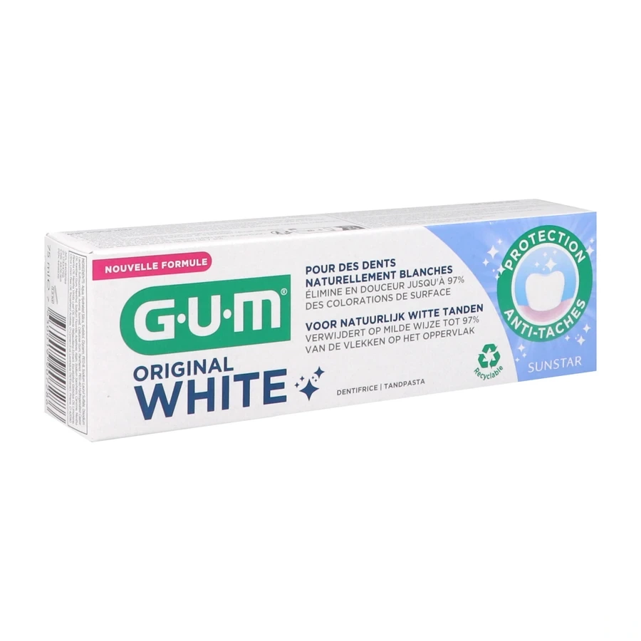 Gum Original White Dentifrice Blancheur
