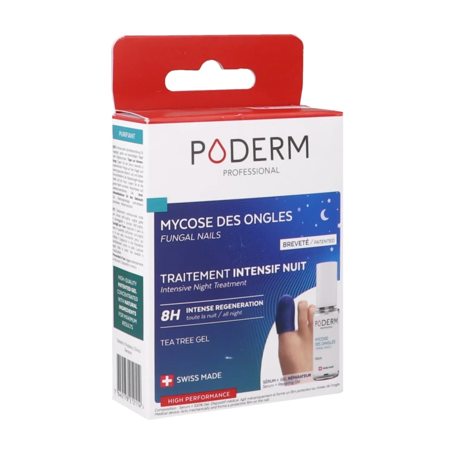 Poderm Mycose des Ongles Traitement Intensif Nuit
