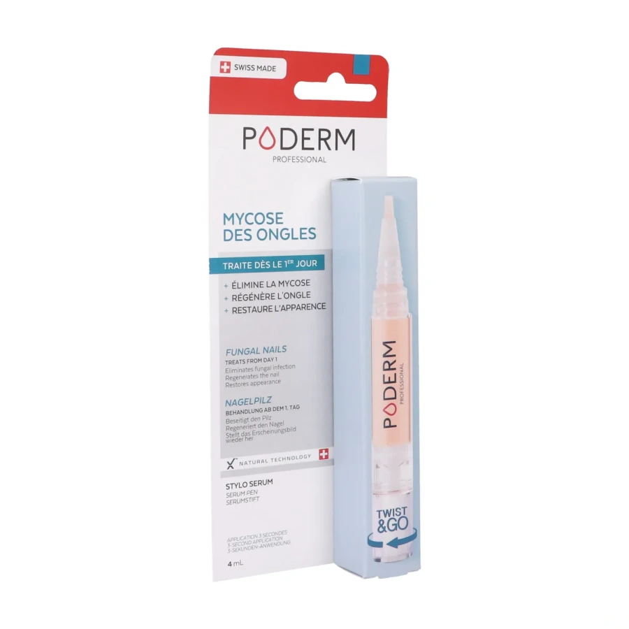 Poderm Stylo Sérum Mycose des Ongles