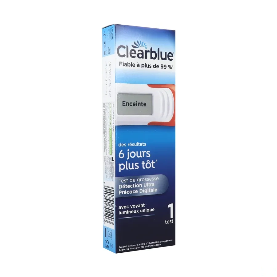 Clearblue Test de Grossesse Détection Ultra Précoce