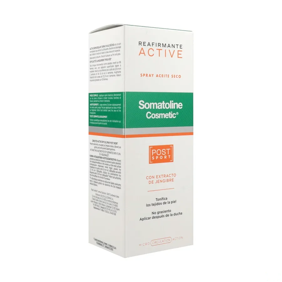 Somatoline Cosmetic Remodelant Active Spray Huile Sèche