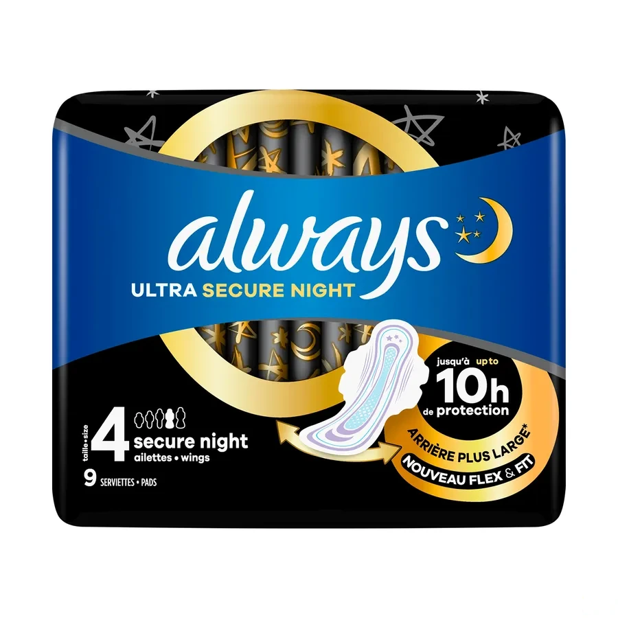 Always Ultra Serviettes périodiques avec ailettes