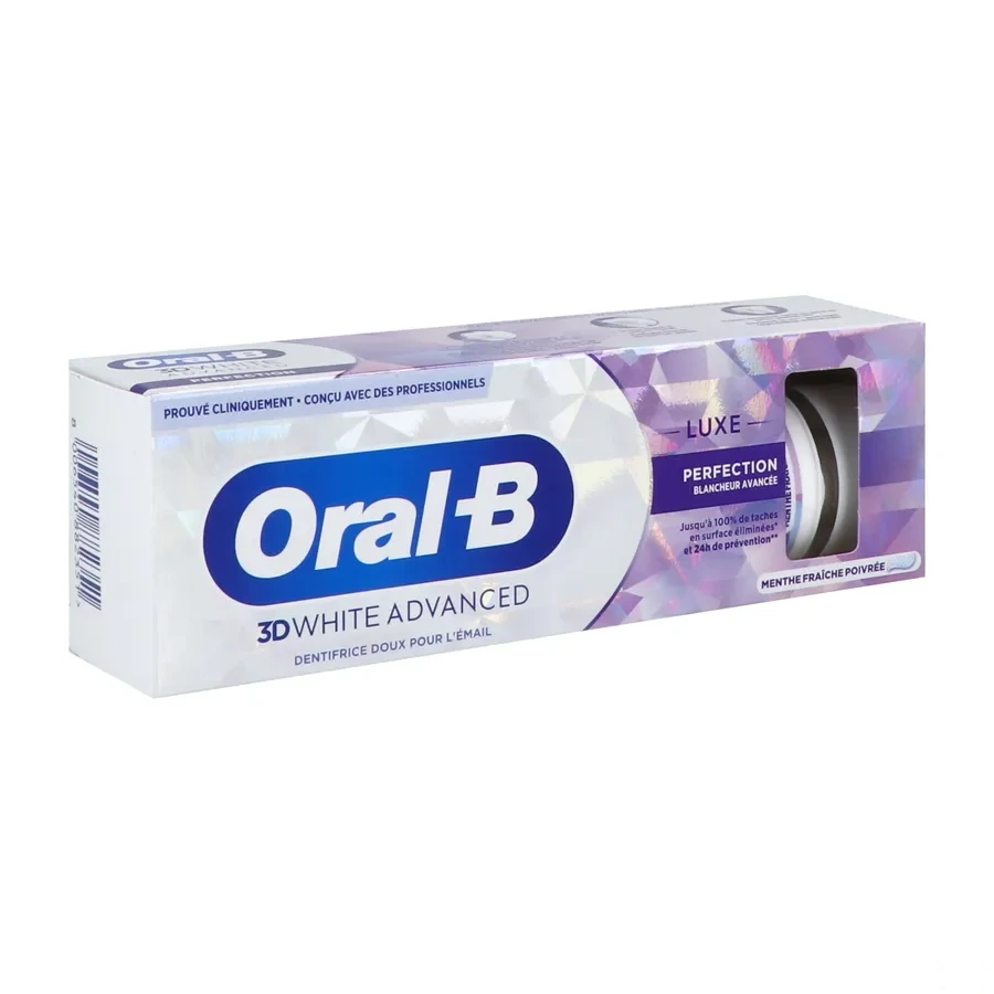 Oral B 3D White Advanced Luxe Perfection Dentifrice