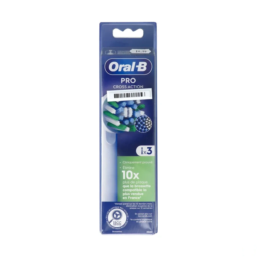 Oral B Pro Brossettes de Rechange Cross Action