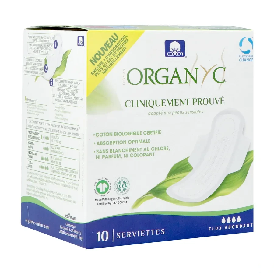 Organyc Serviettes Extra-Fines