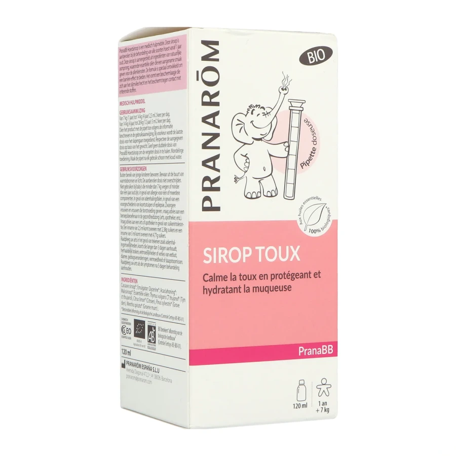 PranaBB Sirop Toux Bio