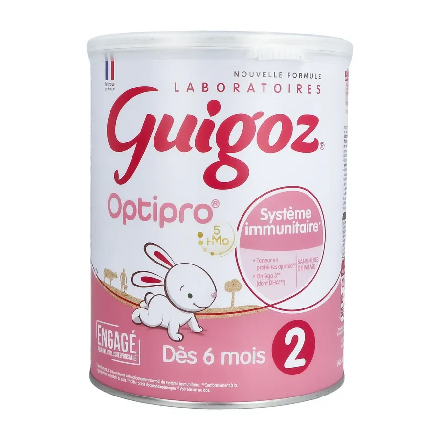 Guigoz Optipro Lait 2eme âge