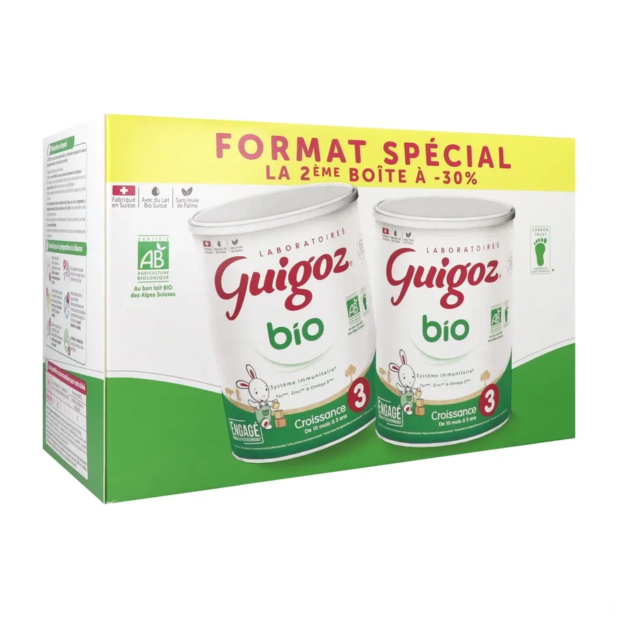 Guigoz Bio Croissance Lait 3eme âge