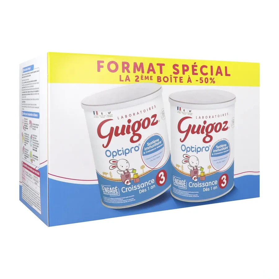 Guigoz Optipro Croissance Lait 3ème âge