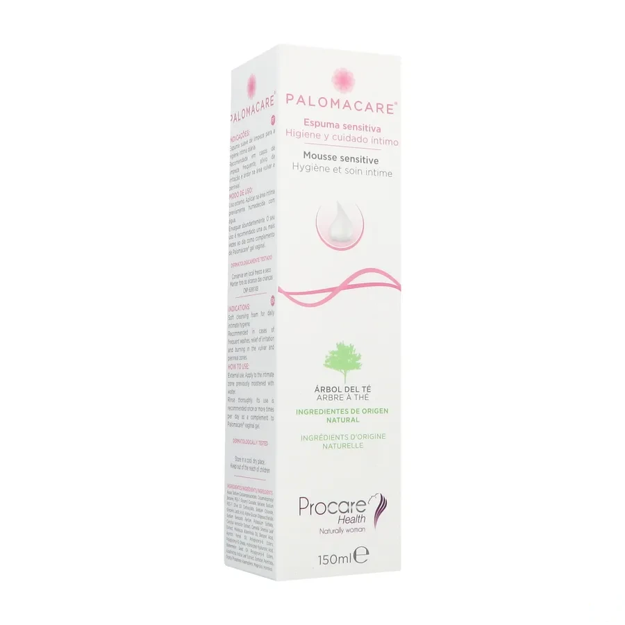Palomacare Mousse Sensitive Hygiène et Soin Intime