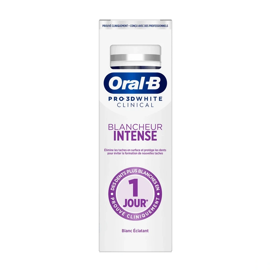 Oral B 3D White Clinical Dentifrice Blancheur Intense