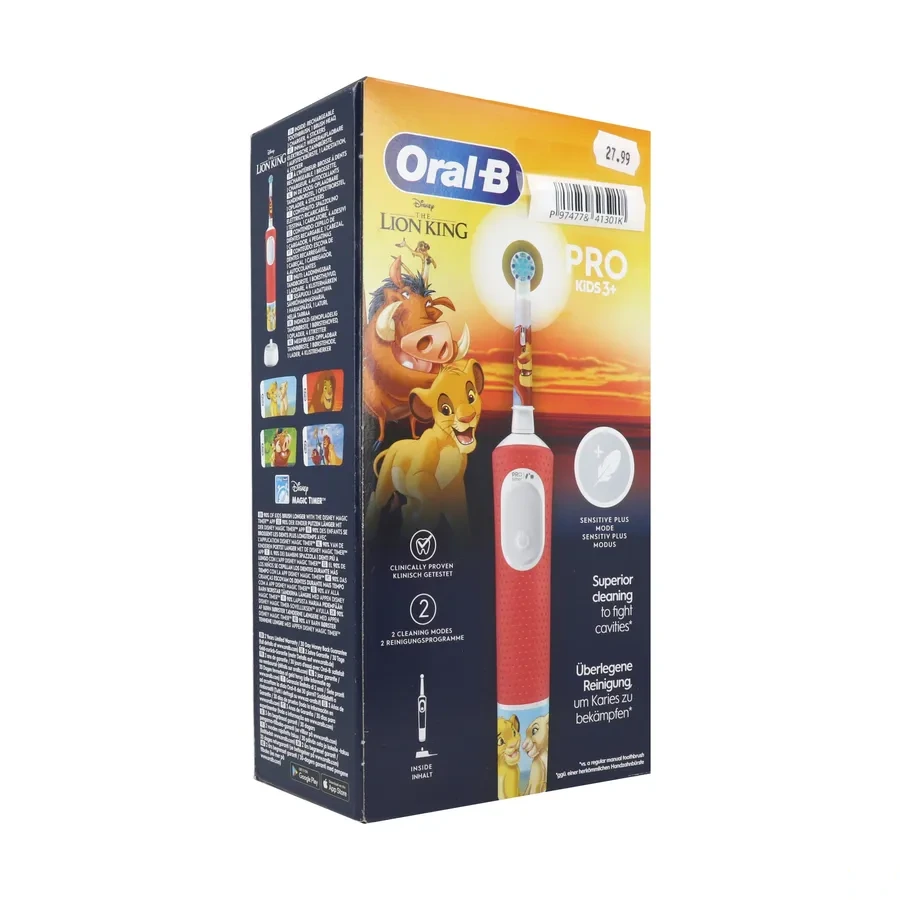 Oral B Kids Brosse à Dents Électrique 3 ans et +