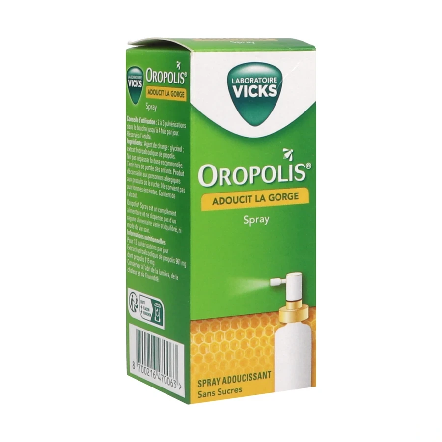 Oropolis Spray Adoucissant pour la Gorge