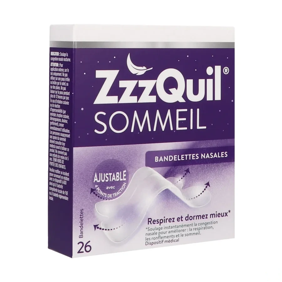ZzzQuil Bandelettes Nasales