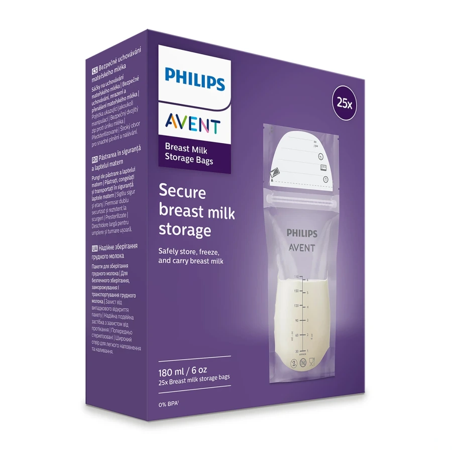 Avent Sachets de conservation du lait