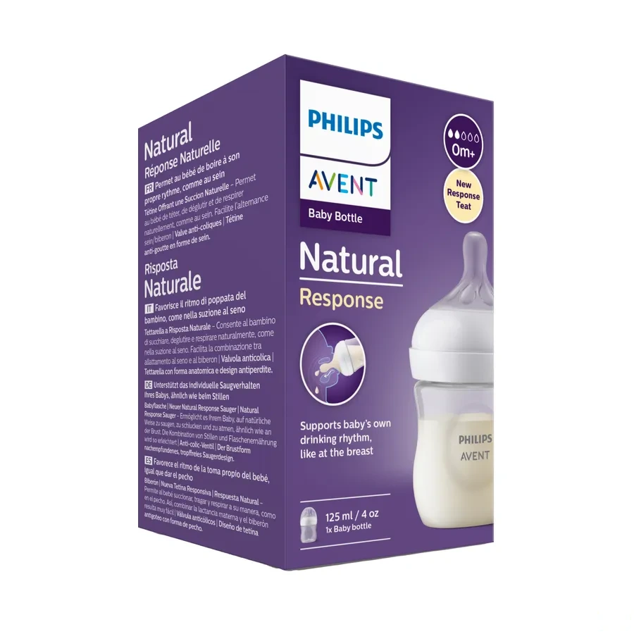 Avent Natural Response Biberon Plastique