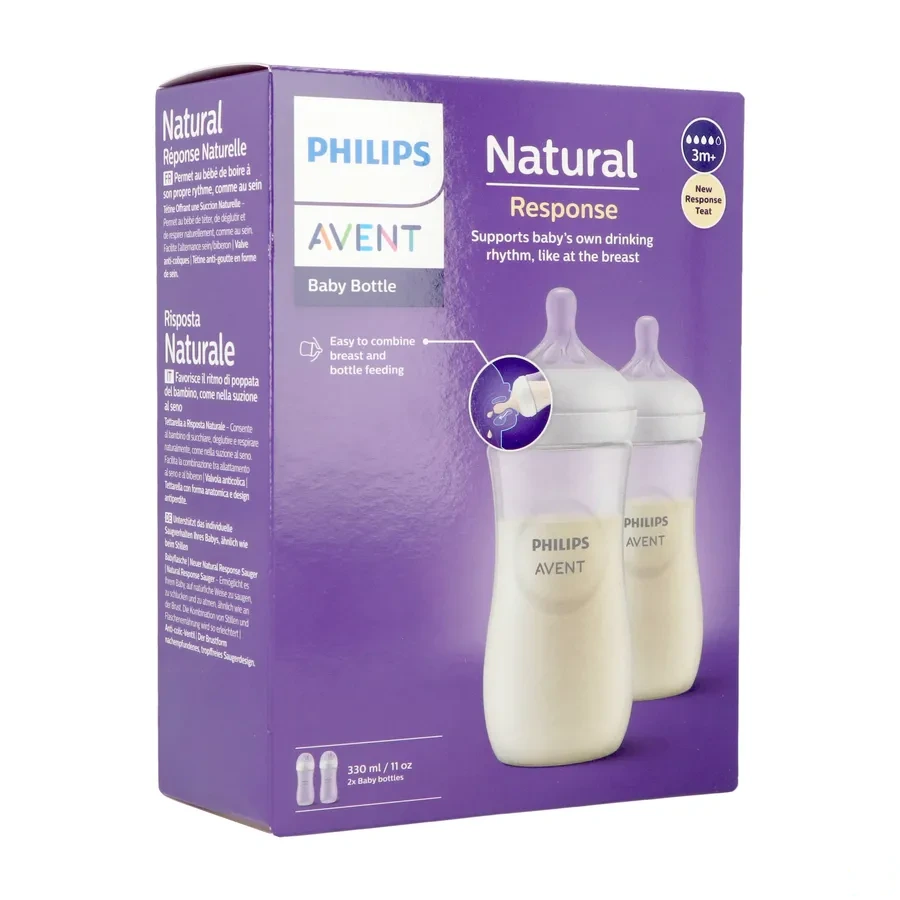 Avent Natural Response Biberon Plastique