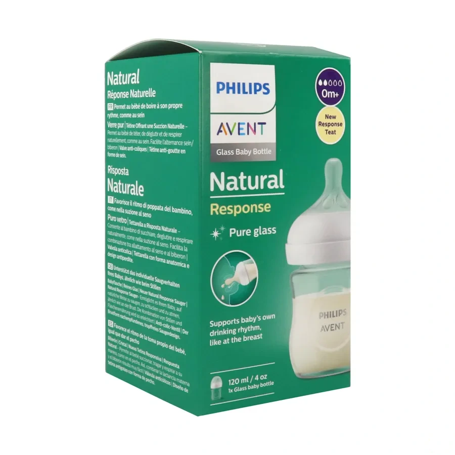 Avent Natural Response Pure Glass Biberon Verre