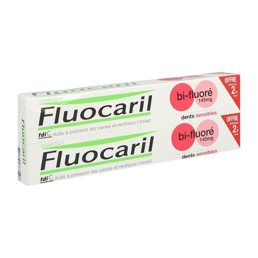 Fluocaril Dentifrice Bi-fluoré Dents Sensibles 145 mg
